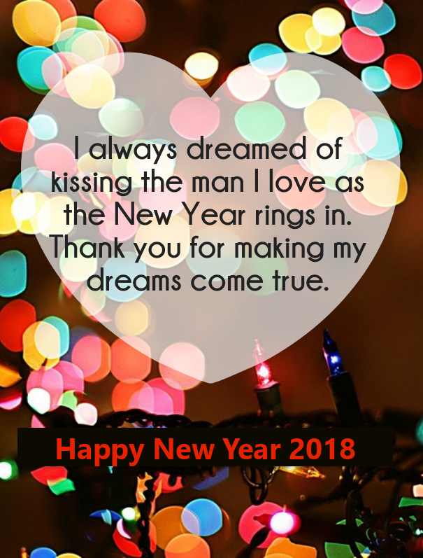 Romantic Happy New Year Quotes 2018