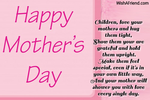 Free Mothers Day Poems