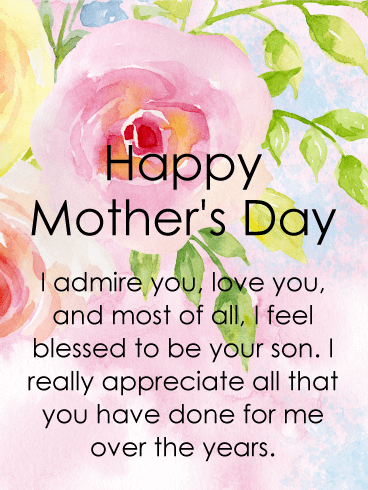 Happy Mothers Day Greetings Quotes with Images