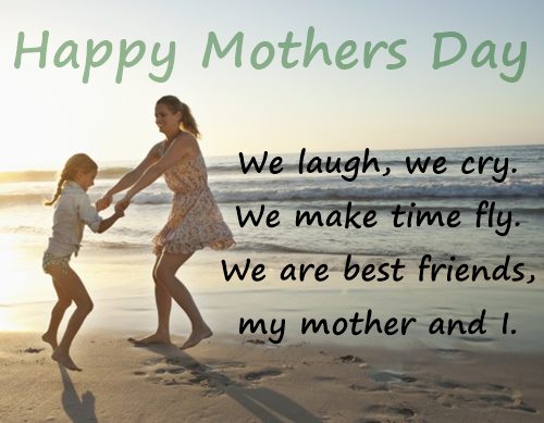 Mothers Day Wishes from Daughter Image