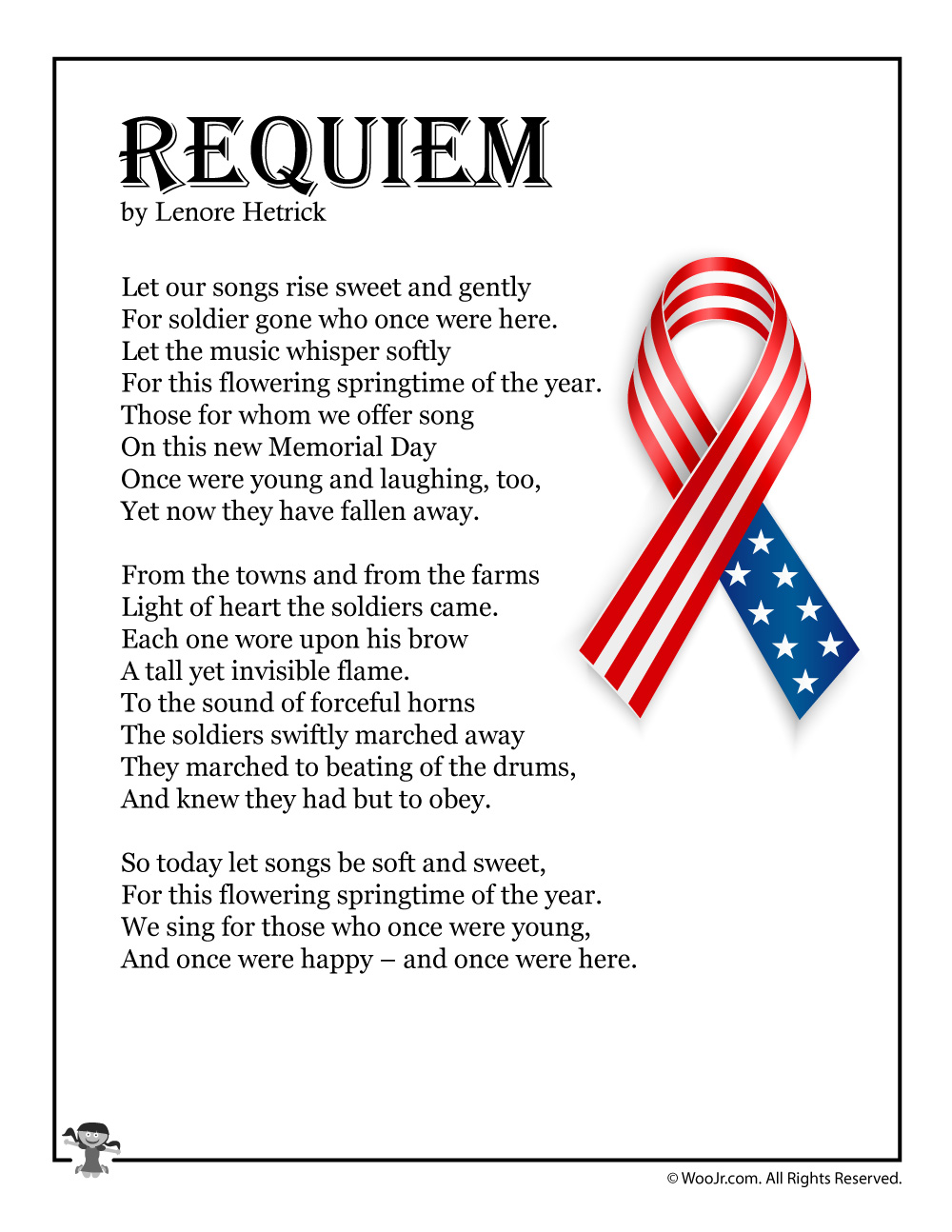 Requiem Memorial Day Prayer Songs for Kids Picture