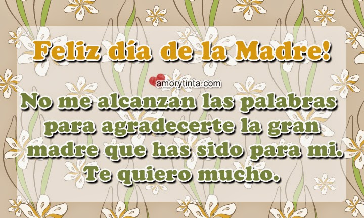 Short Mothers Day Quotes in Spanish English Image