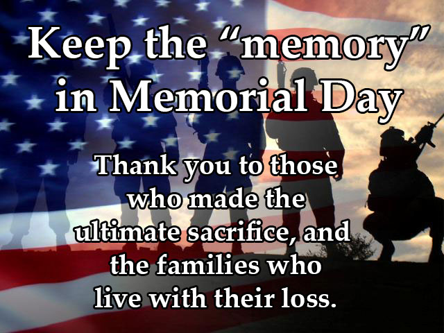 Thank You for Ultimate Sacrifice Memorial Day Sayings Thank You Quotes