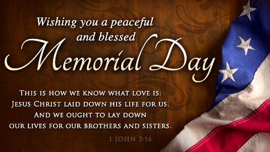 Wishing you a peaceful and blessed Memorial Day Quotes Picture Images
