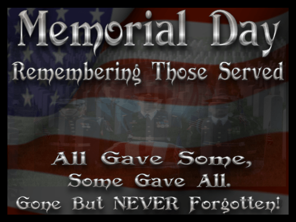 Inspirational Memorial Day Quotes Sayings - Remembering Those Served