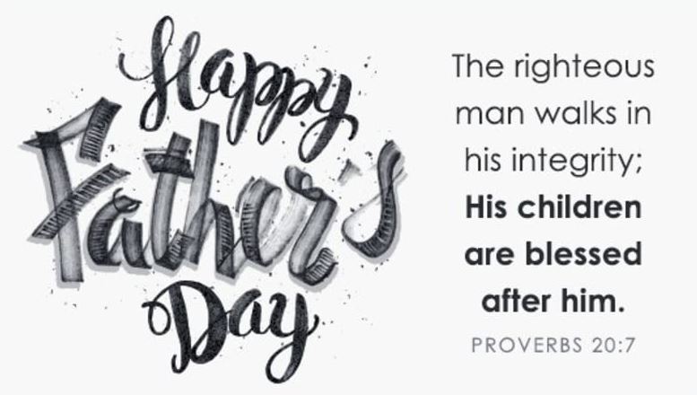 Happy Fathers Day Bible Proverbs Images