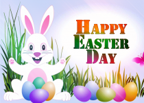 Happy Easter Day Pictures Bunny Images for Facebook, Whatsapp, Pinterest